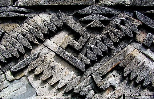 mitla stonework detail