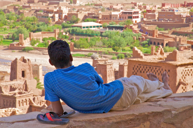 angle of repose / aït benhaddou, morocco