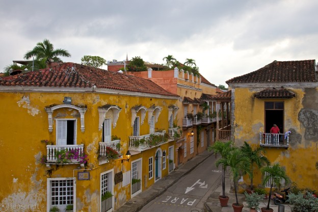 looking out / cartagena, colombia