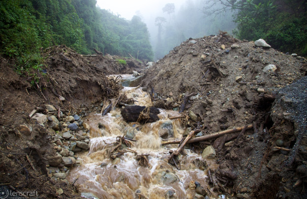 deadly stream / manizales, colombia